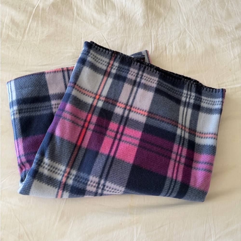 Purple, Pink and Blue Blanket